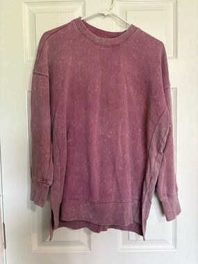 SO Lounge Sweatshirt Pink and white small